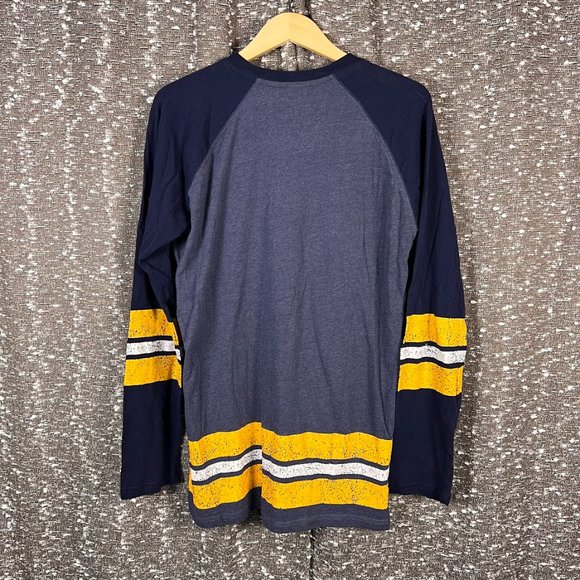 Champion Mens L‎ Nashville Predators Long Sleeve T Shirt L Crew Neck - Picture 3 of 3